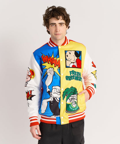 Popeye Primary Bomber Jacket | Reason Clothing Great Value