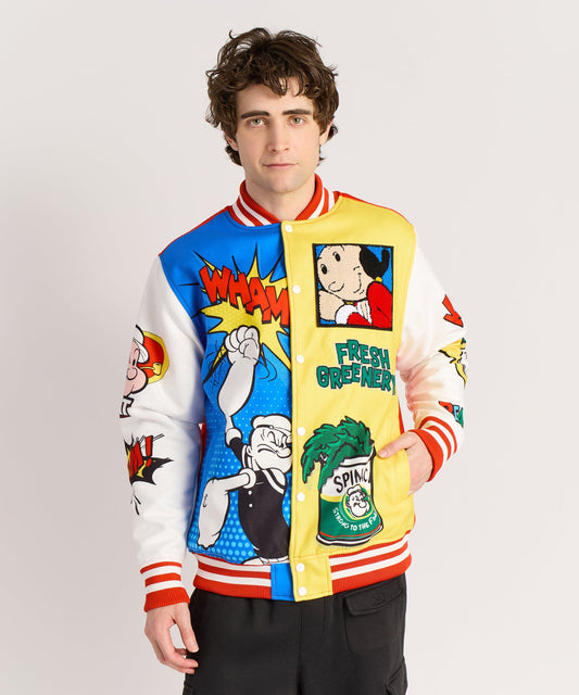 Popeye Primary Bomber Jacket | Reason Clothing Great Value