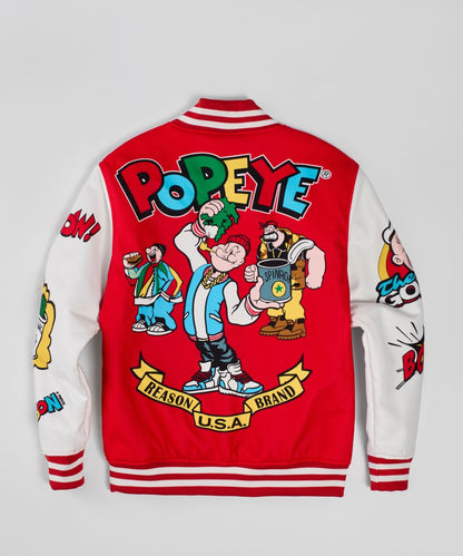 Popeye Primary Bomber Jacket | Reason Clothing Great Value