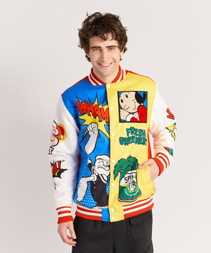 Popeye Primary Bomber Jacket | Reason Clothing Great Value