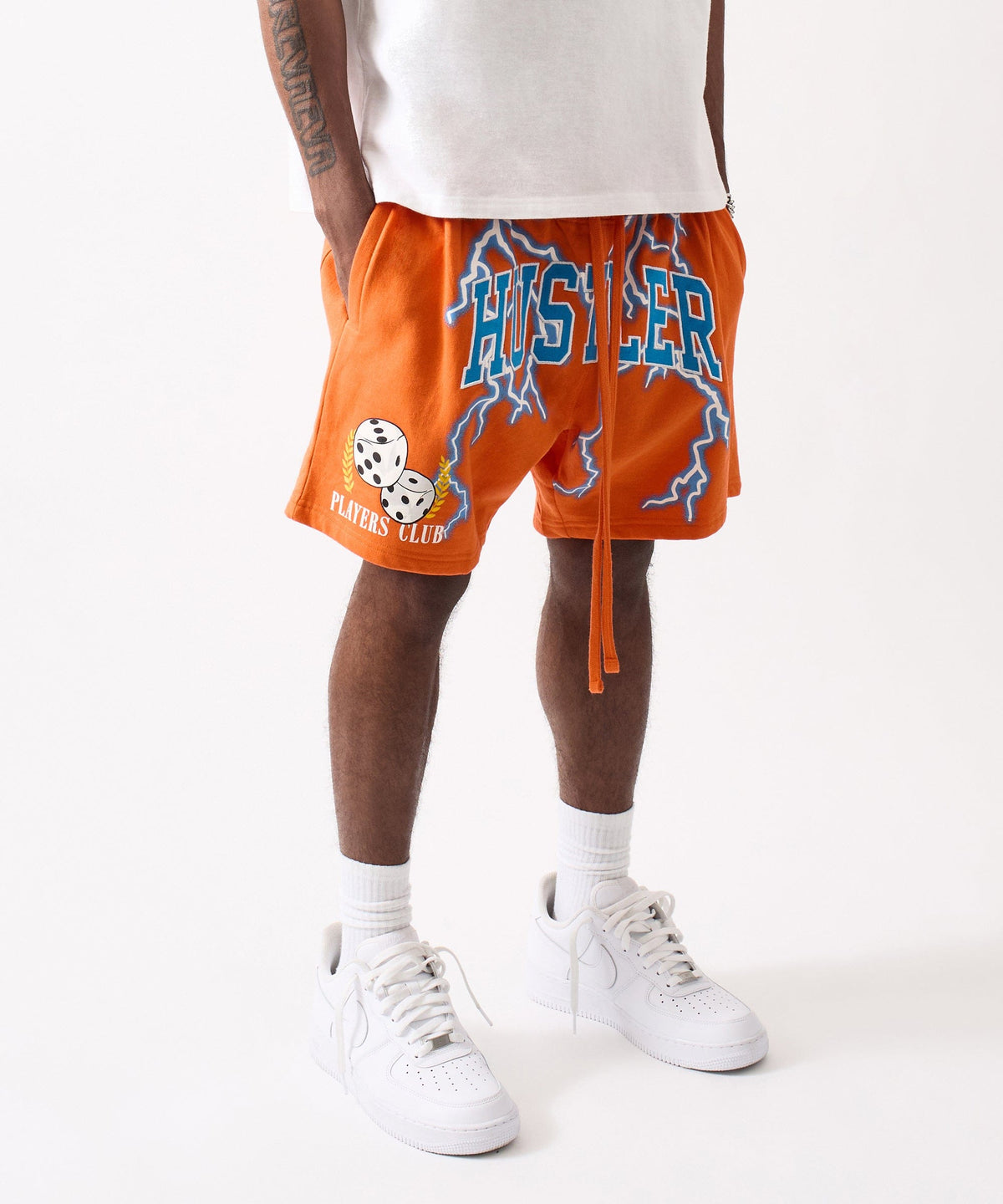Hustler Players Club Short | Reason Clothing Hot Sale