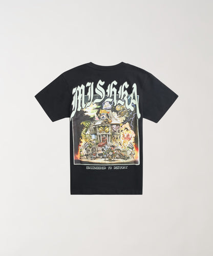 Mishka Haunted Short Sleeve Tee - Black | Reason Clothing Everyday