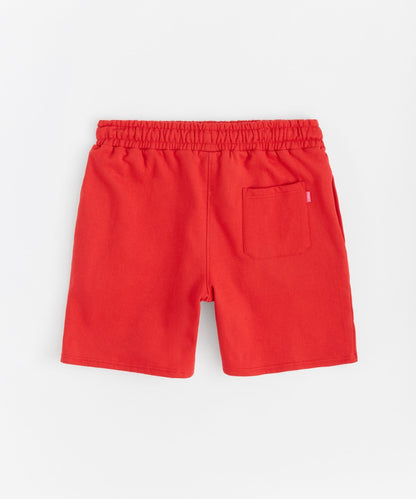 Mishka Old English Fleece Shorts - Red | Reason Clothing Great Value
