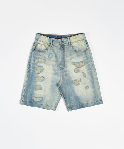 Destroyed Denim Shorts | Reason Clothing Smart Buy
