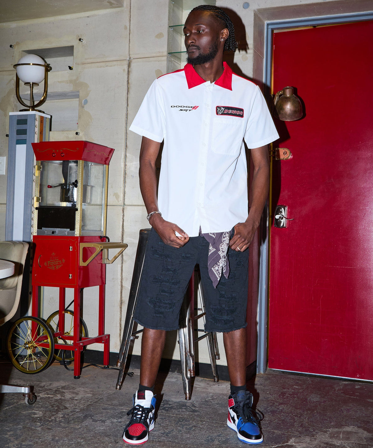 Destroyed Denim Shorts | Reason Clothing Exclusive