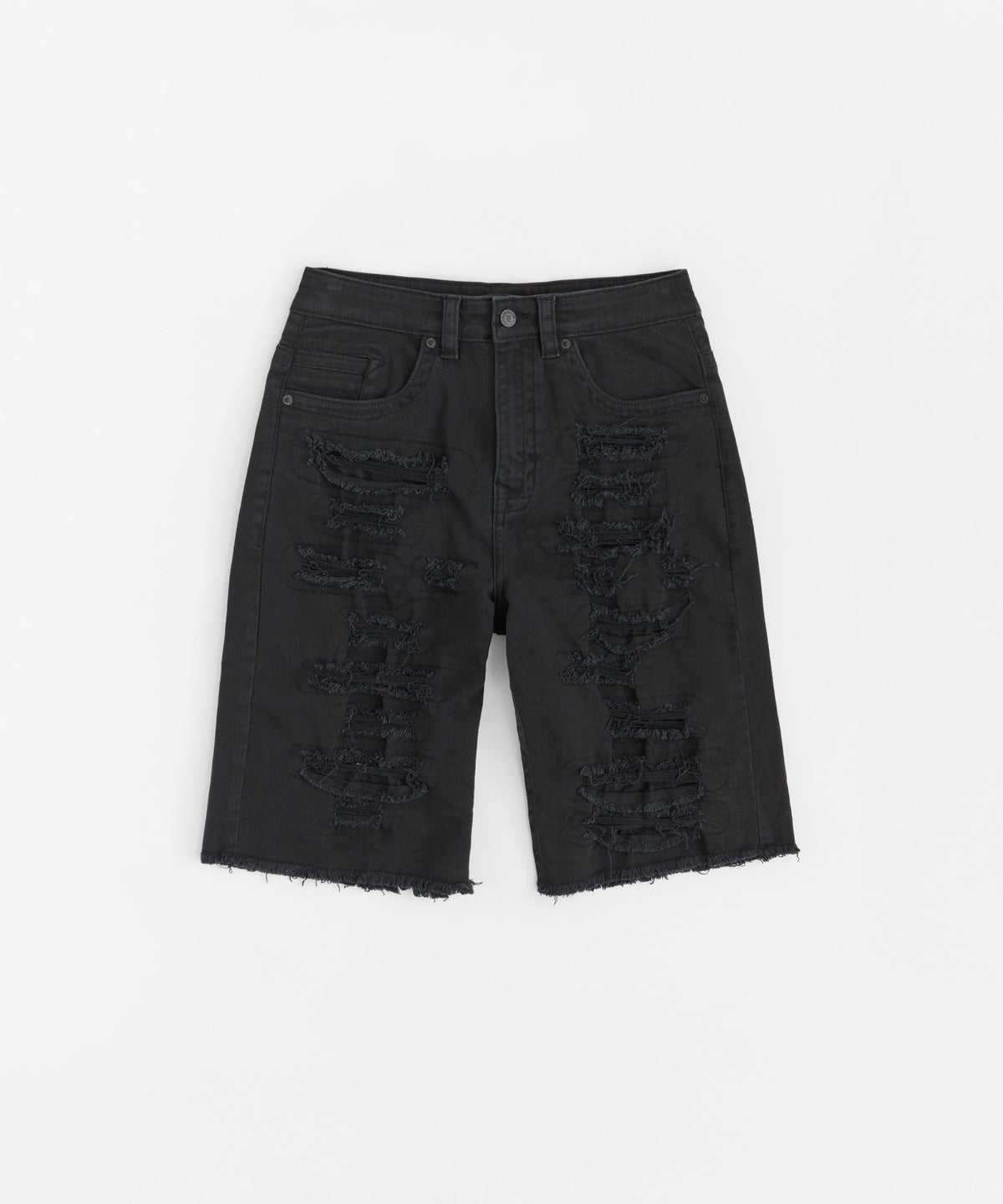 Destroyed Denim Shorts | Reason Clothing Exclusive