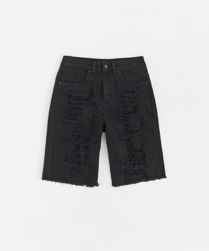 Destroyed Denim Shorts | Reason Clothing Exclusive