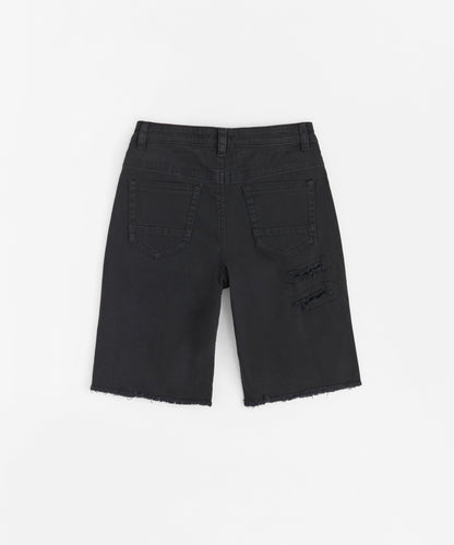 Destroyed Denim Shorts | Reason Clothing Exclusive