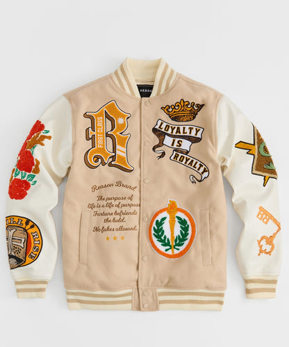 Loyalty Varsity Jacket Pu | Reason Clothing Popular