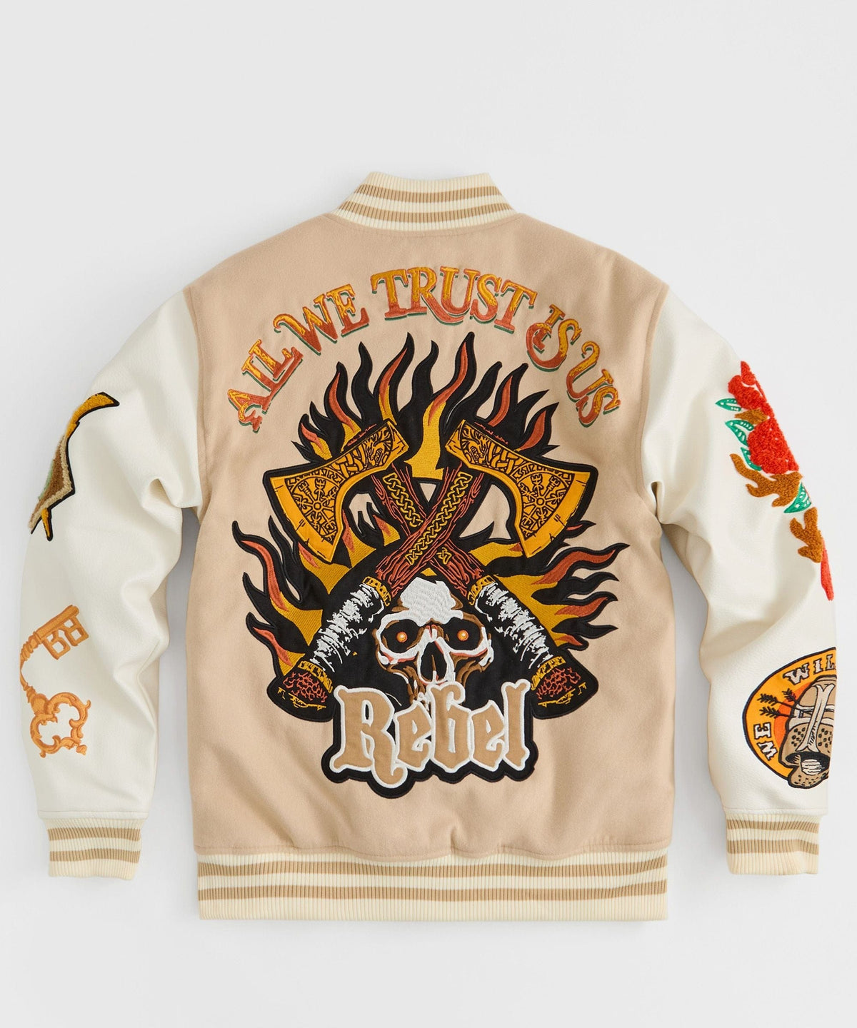 Loyalty Varsity Jacket Pu | Reason Clothing Popular