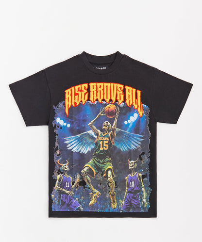 Rise Above All Tee - Black | Reason Clothing Essential