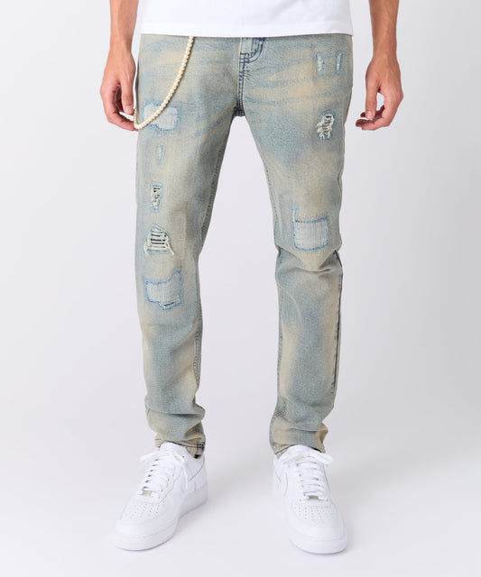 Pearls Chain Denim | Reason Clothing Recommended