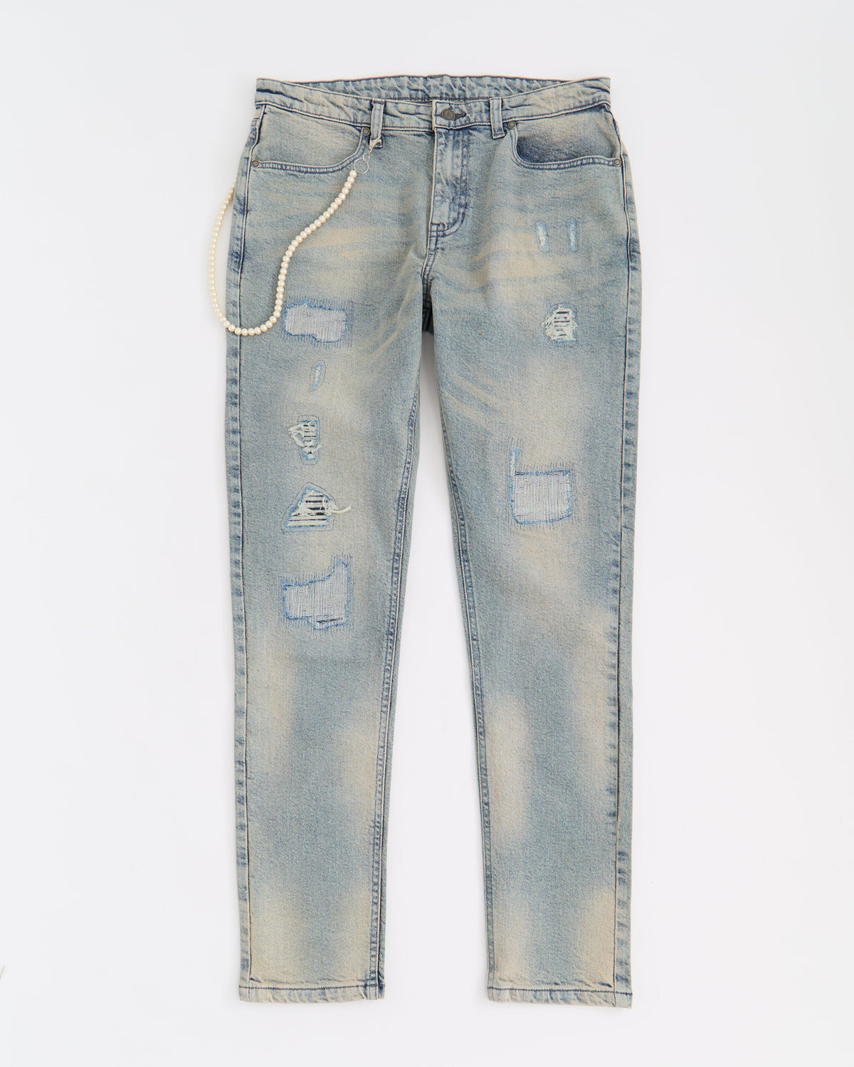 Pearls Chain Denim | Reason Clothing Recommended