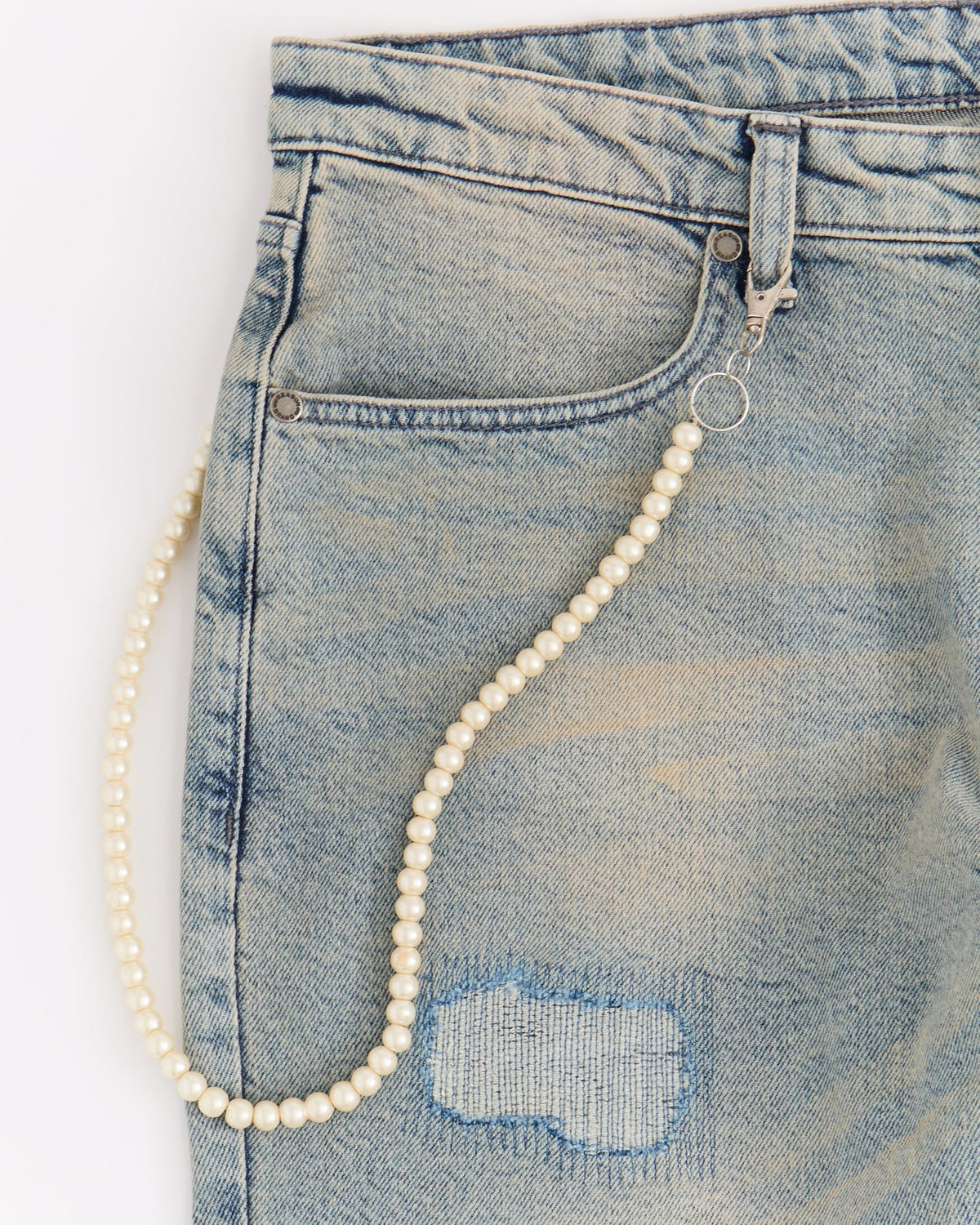 Pearls Chain Denim | Reason Clothing Recommended