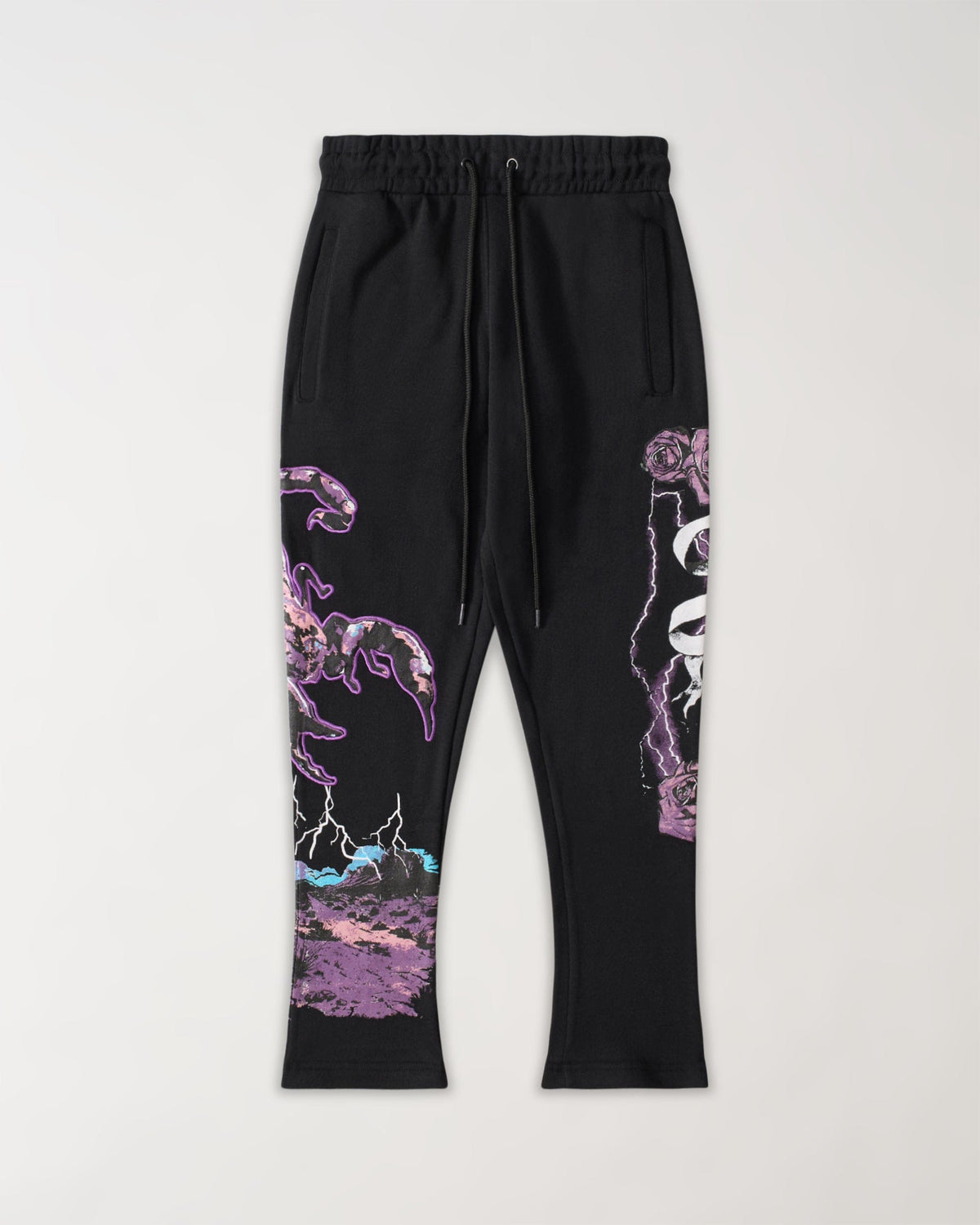 All We Ask Is Trust Applique Jogger - Black | Reason Clothing Everyday
