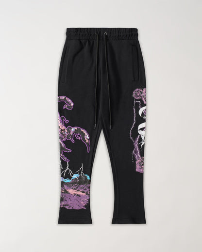 All We Ask Is Trust Applique Jogger - Black | Reason Clothing Everyday