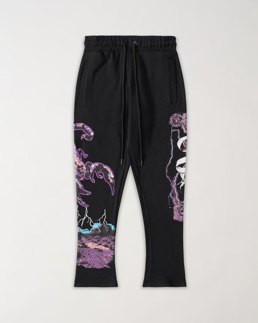 All We Ask Is Trust Applique Jogger - Black | Reason Clothing Everyday