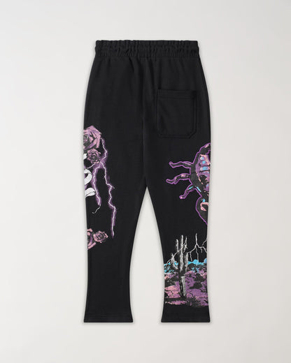 All We Ask Is Trust Applique Jogger - Black | Reason Clothing Everyday