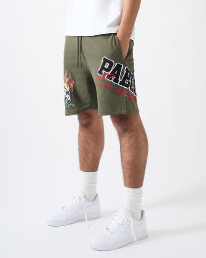 Pablo Mugshot Short - Olive Green | Reason Clothing Quality