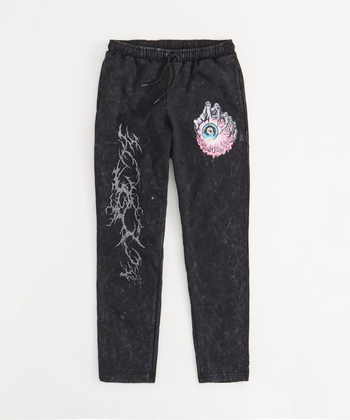 Mishka Hand Eye Washed Sweatpants - Black | Reason Clothing Everyday