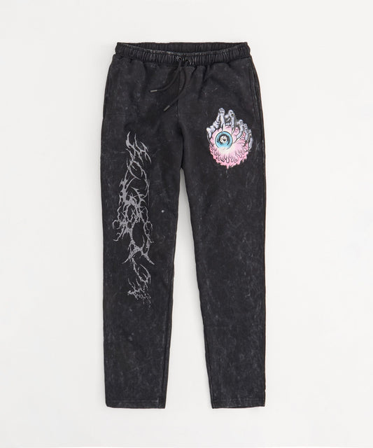 Mishka Hand Eye Washed Sweatpants - Black | Reason Clothing Everyday