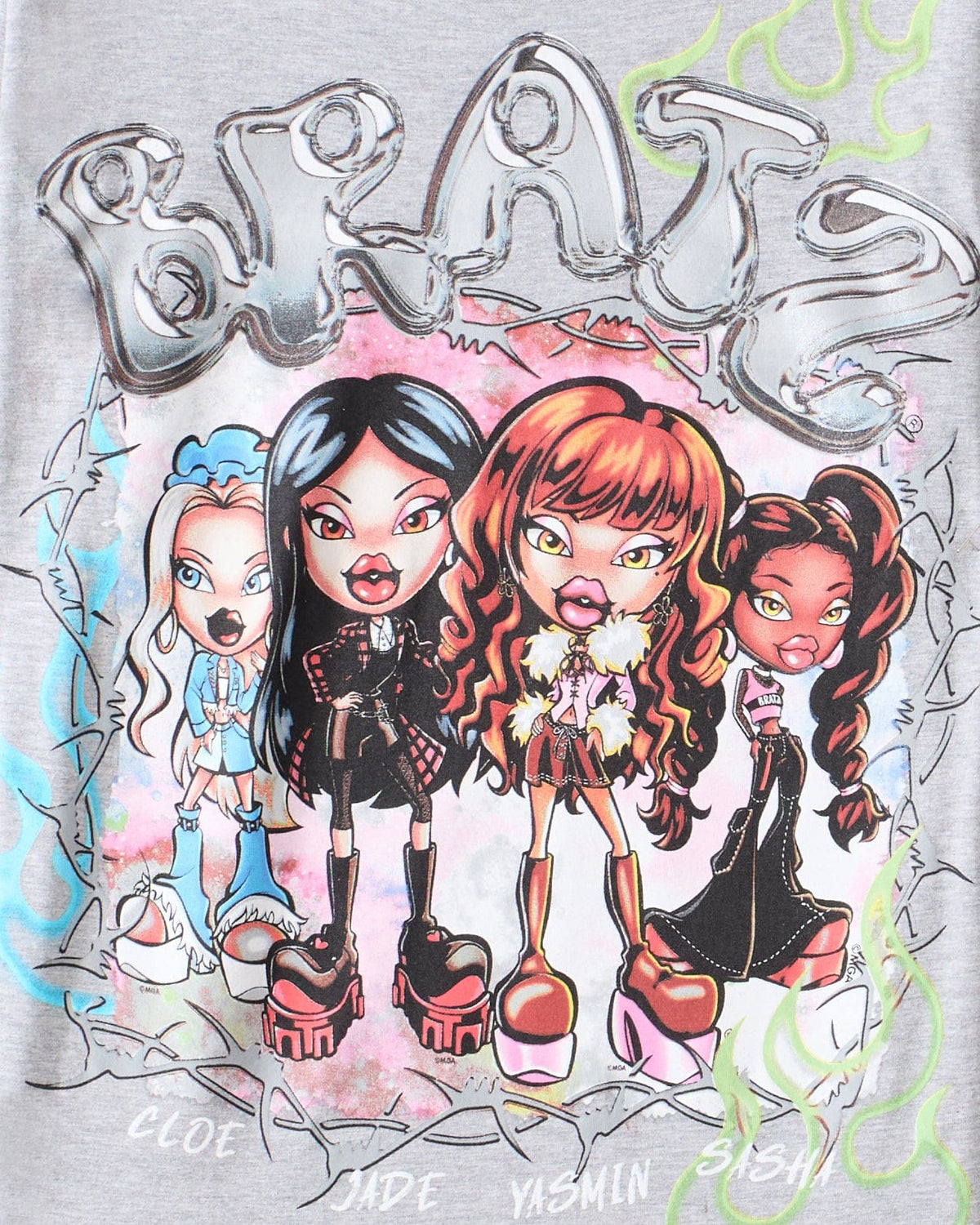 Bratz Graphic Tee - Charcoal | Reason Clothing Smart Buy