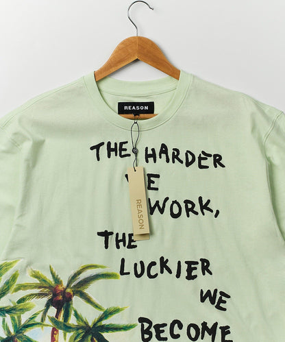 Luckier We Become Box Tee - Olive Green | Reason Clothing Top Pick