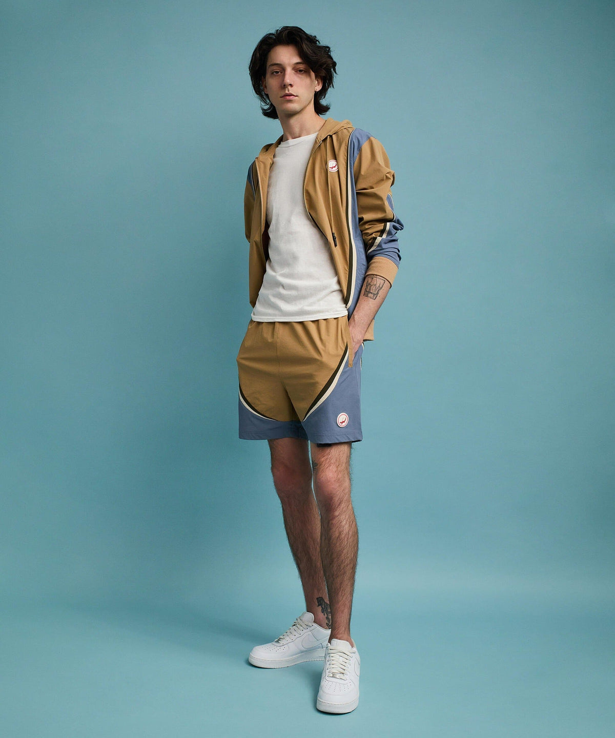 Tiebreaker ZIP Up Hoodie - Khaki | Reason Clothing Exclusive