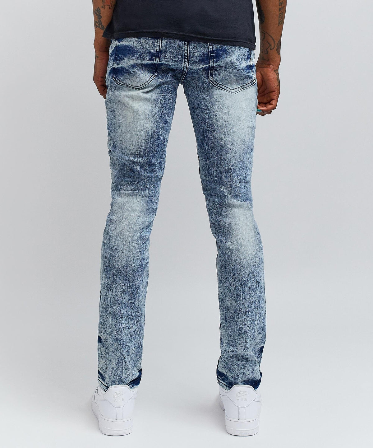 Plus Size Wright Denim Jeans - Blue | Reason Clothing Hot Sale